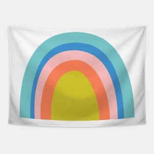 Whimsical Rainbow Art Tapestry