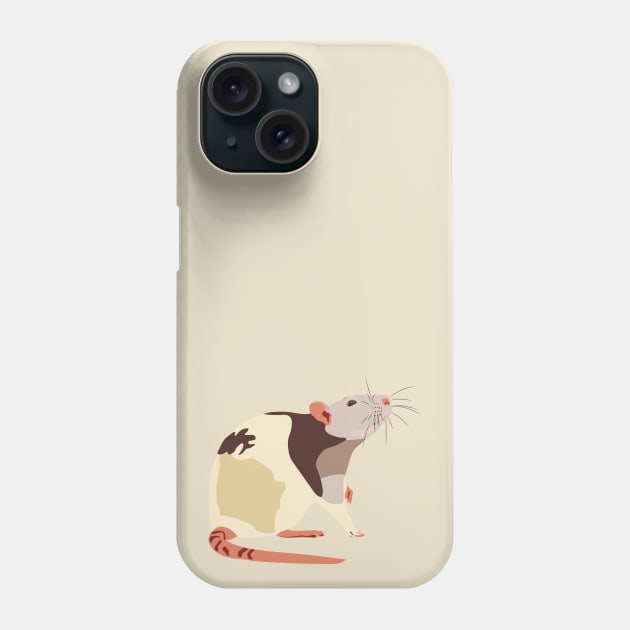 Fancy Rat Phone Case by DKrumpp