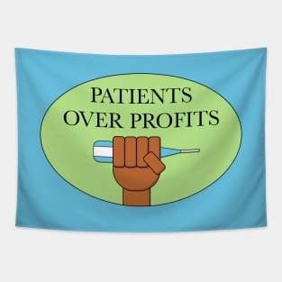 Patients Over Profits - Fund Public Hospitals Tapestry