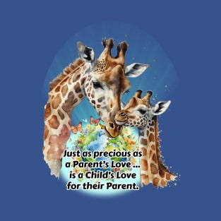 Parent Child Giraffe 2 T-Shirt