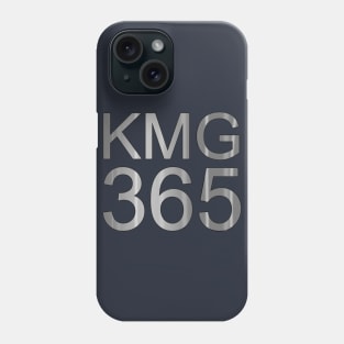 KMG 365 (Silver Metallic) Phone Case