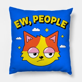 EW PEOPLE cute cat Pillow