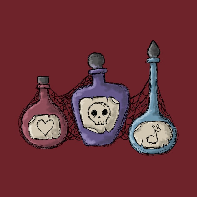 Potion Bottles by MandrakeCC