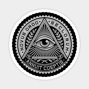 Novus Ordo Seclorum Annuit Coeptis Magnet