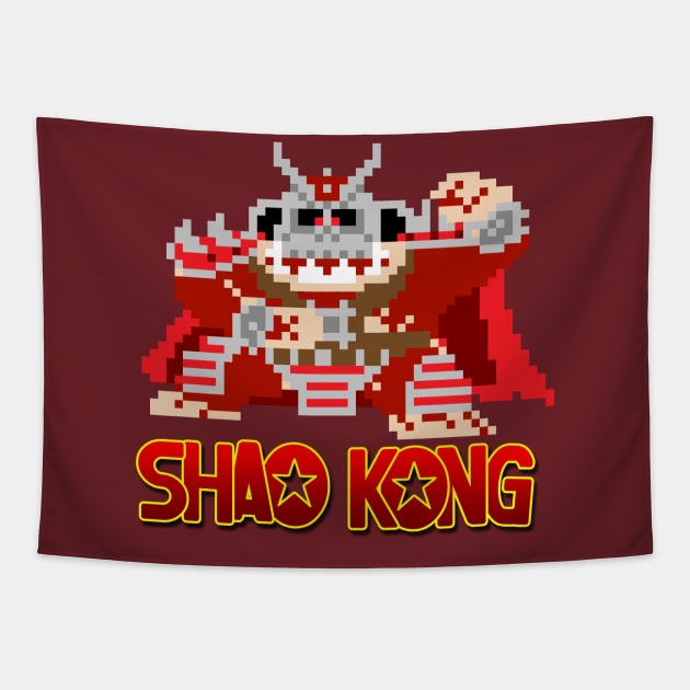 Shao Kong (PARODY) Tapestry by psychoandy