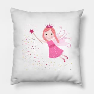 Cute fairy girl Pillow