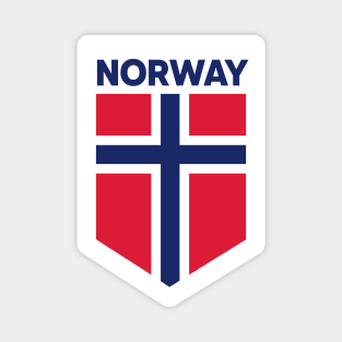 Norway Flag Emblem Magnet