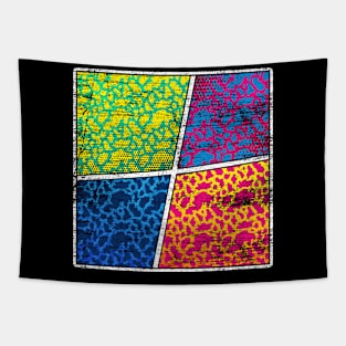 Pop Art Cow Pattern Animal Print Cow Tapestry