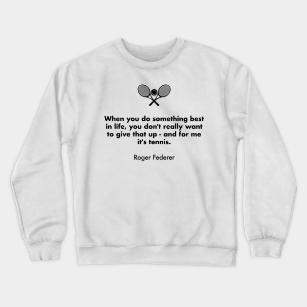 federer sweatshirt