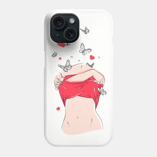 Spring girl Phone Case