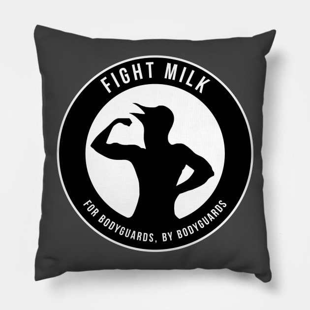 Fight Milk Pillow by blackboxclothes