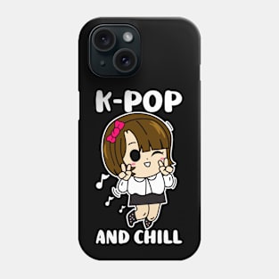 K-POP And Chill, Korean POP Music, Girls Phone Case