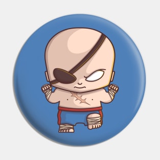 Sagat street fighter Pin