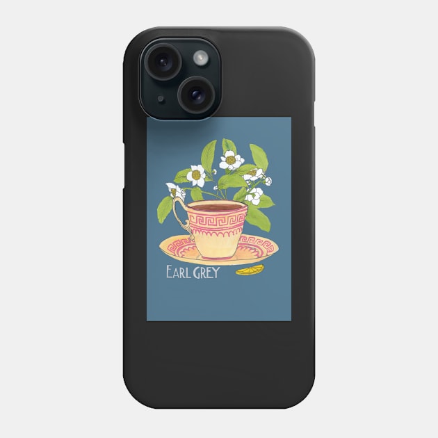 Earl Grey tea Phone Case by francesrosey