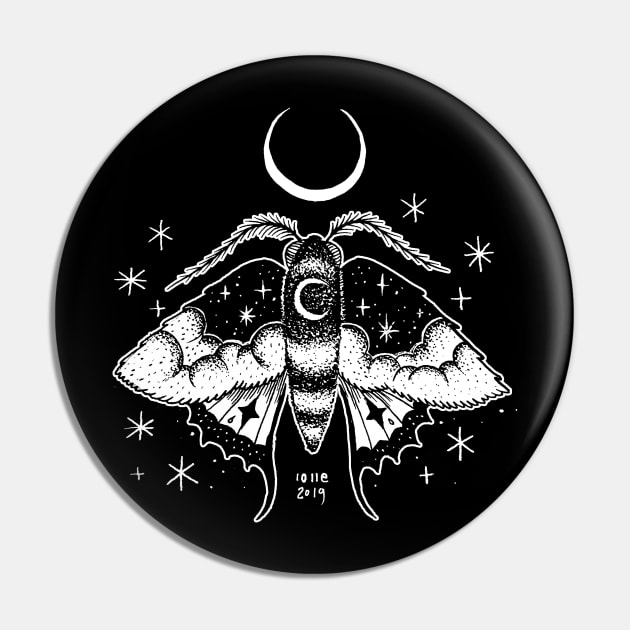 Night Moth Pin by lOll3