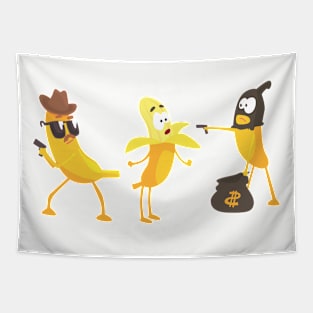 Funny bananas Tapestry