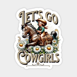 Cowgirl Magnet
