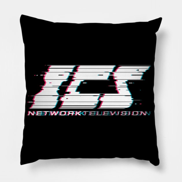 ICS Glitch Pillow by Getsousa