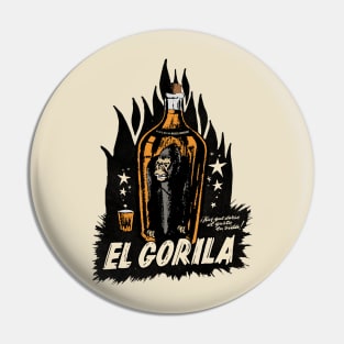 Vintage Spanish Gorilla Whiskey Pin