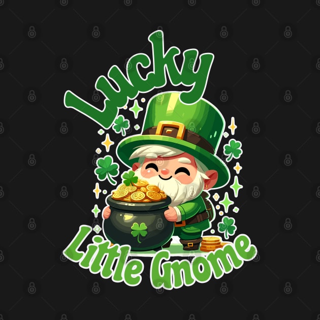 Lucky Little Gnome with Pot of Gold - St. Patrick's Day by DaniGirls