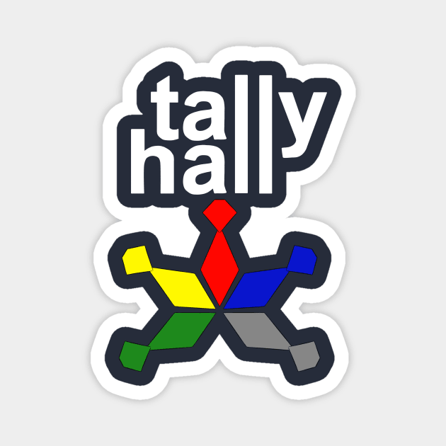 Tally Hall Ties Shirt Magnet by JoeyTheBoey