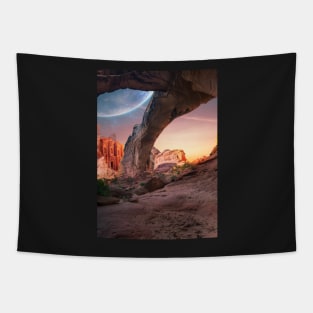 Hidden Rock Formation Tapestry