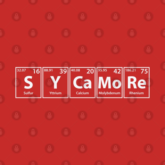 Sycamore (S-Y-Ca-Mo-Re) Periodic Elements Spelling by cerebrands