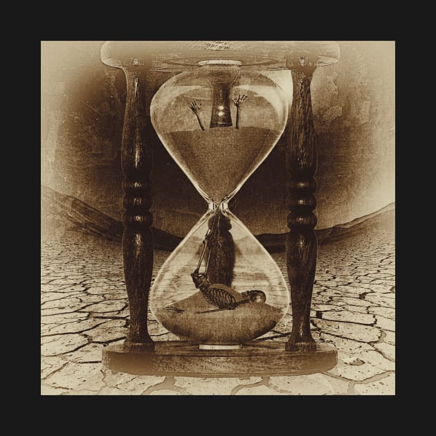 Sands of Time ... Memento Mori - Sepia by Marian Voicu