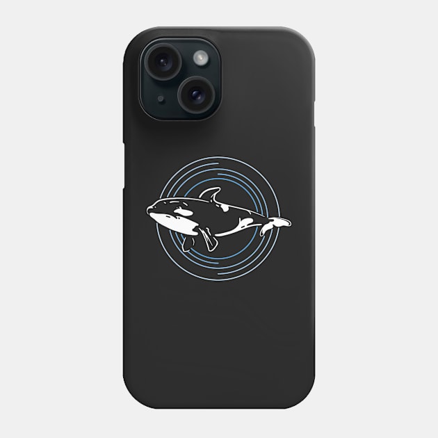 Killer Whale Orca Phone Case by CeeGunn