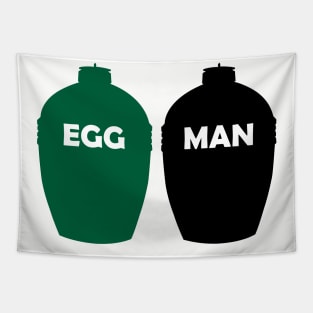 Big Green Egg Colors - EGG MAN Tapestry