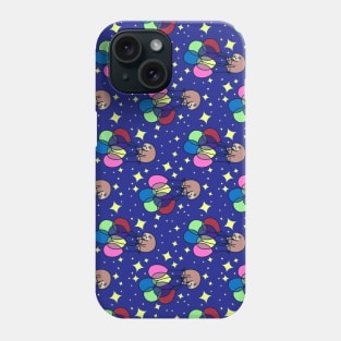 Balloon Sloth Pattern Phone Case