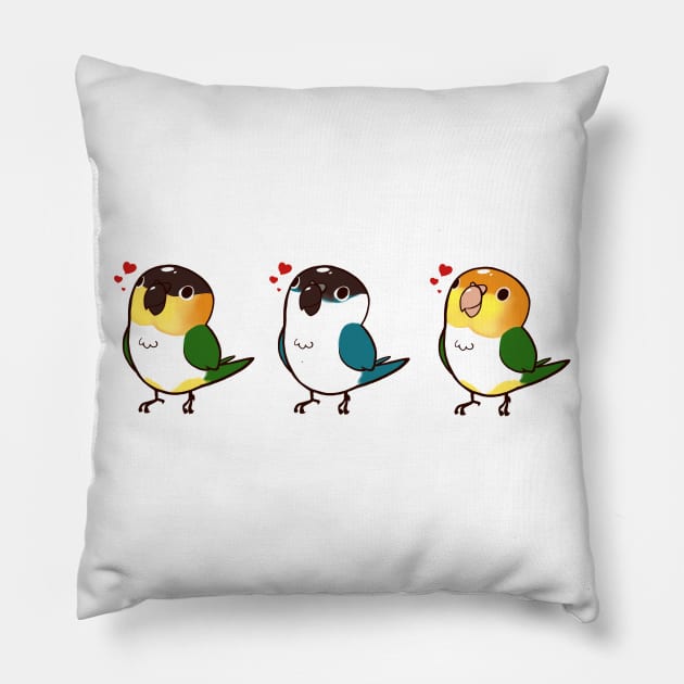 Caique Love Pillow by Shemii