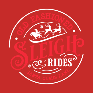 Sleigh Rides Badge T-Shirt