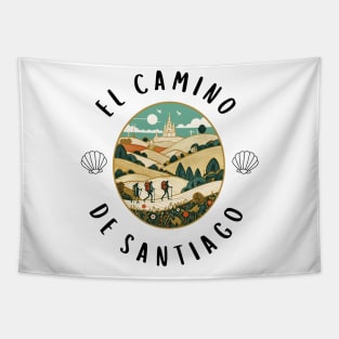 Buen Camino! El Camino de Santiago de Compostela - The Way of Saint James - Peregrino Pilgrim - Camino Frances Ingles Primitivo Shirt, Hoodie, Mug, Tote, Souvenir, etc Tapestry