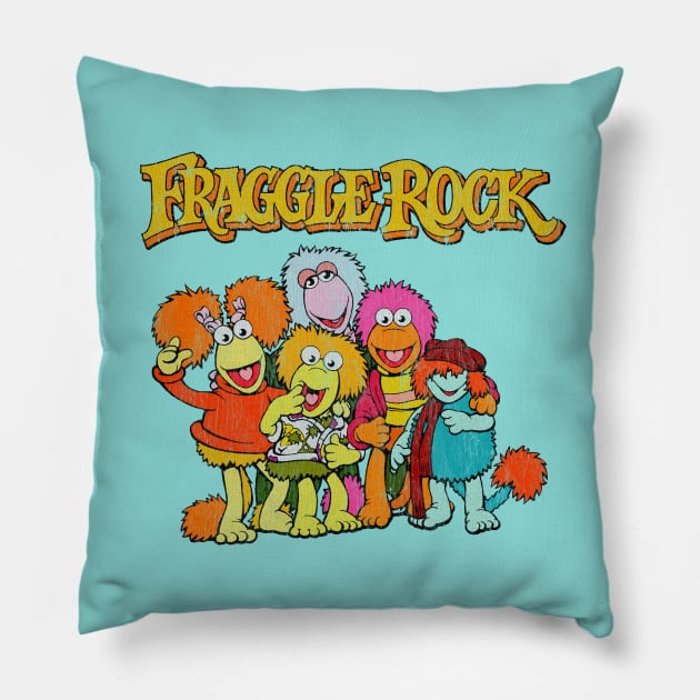 Vintage Fraggle Rock Pillow by OniSide