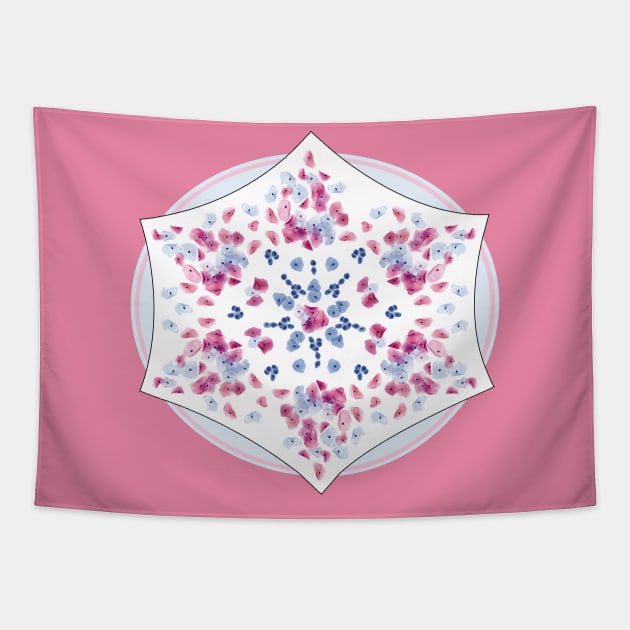 Pap Smear Normal Cytology Cells Tapestry by The Rochellean