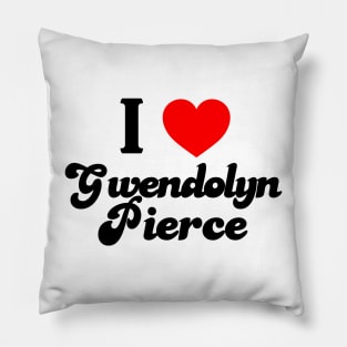 Charles In Charge - I HEART GWENDOLYN PIERCE Pillow