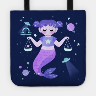 Libra Mermaid Tote