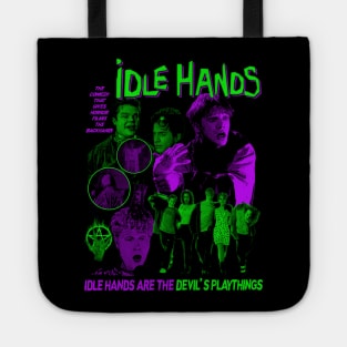 IDLE HANDS - A boy and his hand Tote