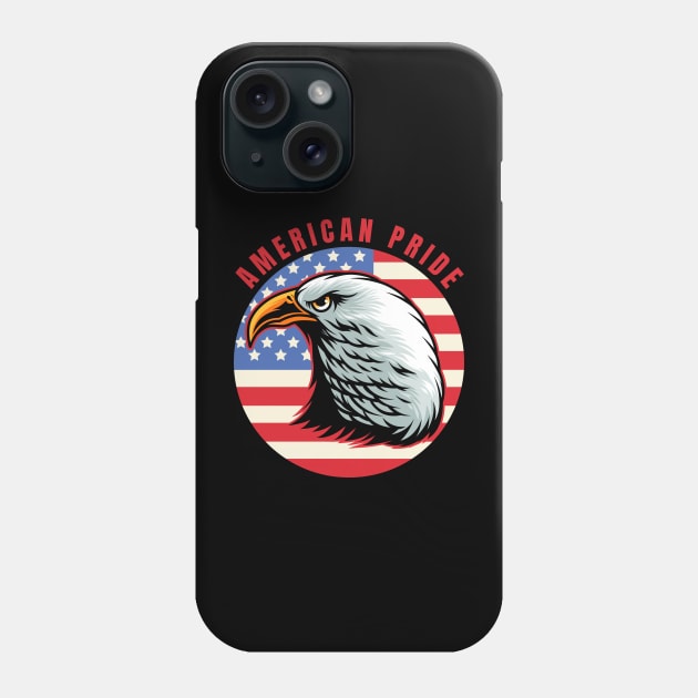 American Patriotism Eagle Phone Case by Wrathline.Std