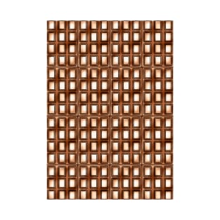 Chocolate Bar Pattern T-Shirt