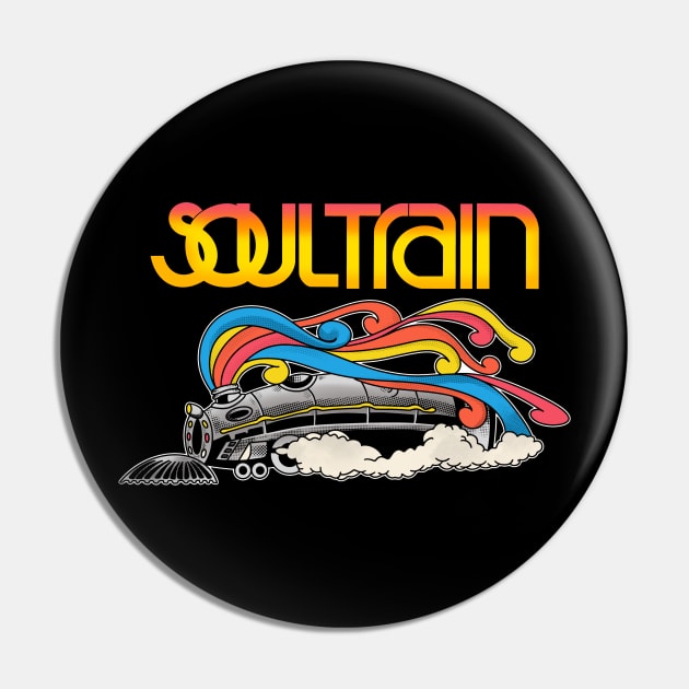 Vintage 70s Soul Train Pin by Th3Caser.Shop
