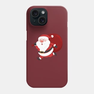 Cute santa claus for christmas day Phone Case