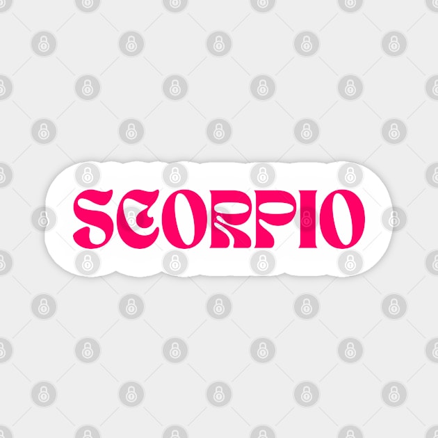 Scorpio Magnet by w3stuostw50th