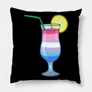 Bigender cocktail #3. Pillow