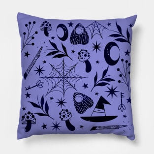 Seance witch vibes Pillow