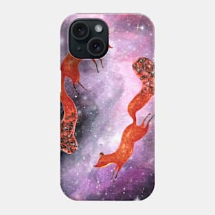 Dreamy Foxes Phone Case