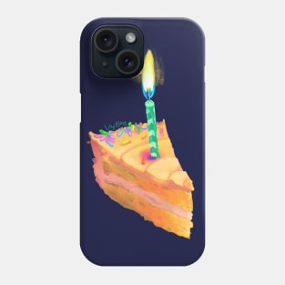 The last piece of the birthday cake Phone Case