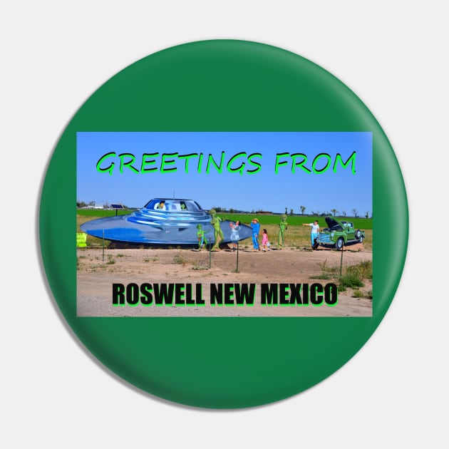 Greetings from Roswell custom card work A Pin by dltphoto