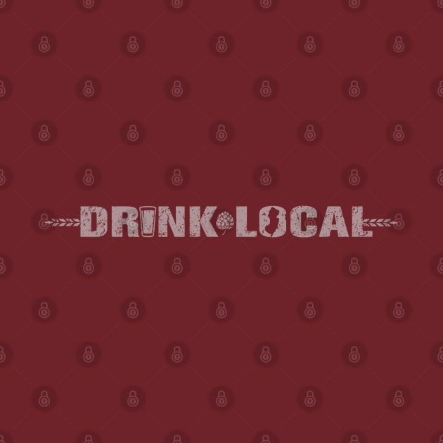 2-SIDED DRINK LOCAL NJ Tee by ATOMIC PASSION